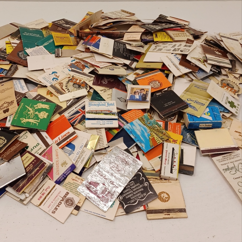 Vtg lot of Advertisements books. All empty